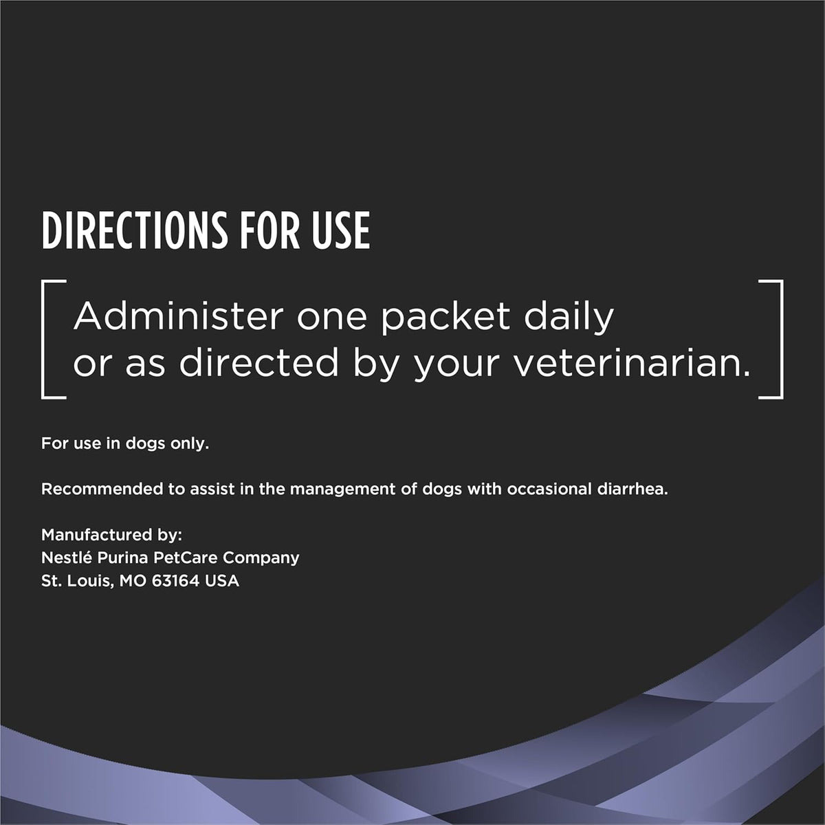 Easy to use powder probiotic for puppies and adult dogs sprinkled on food.