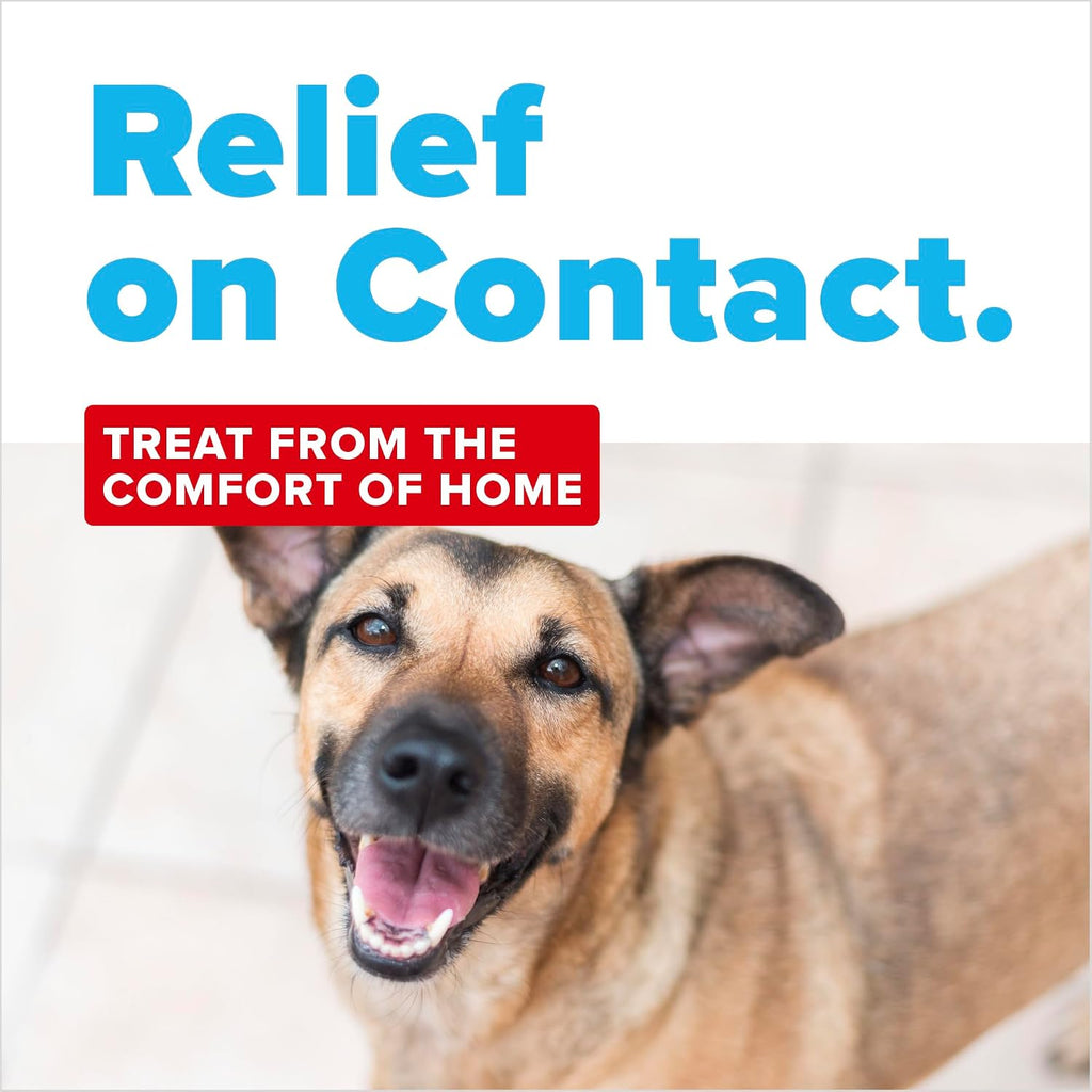 TropiClean lidocaine and chlorhexidine spray for canine skin comfort