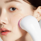 Medicube skincare gel tube texture display