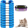 LONMATO cat litter refills ten pack roll view premium pet waste liners