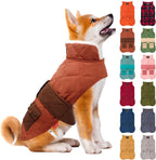 Side profile of Kyeese pet coat for cold weather