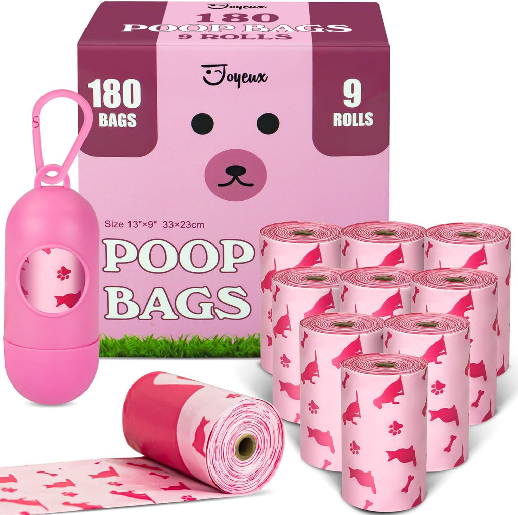 Opaque blue doggy disposal bags showing the thick high density material construction.