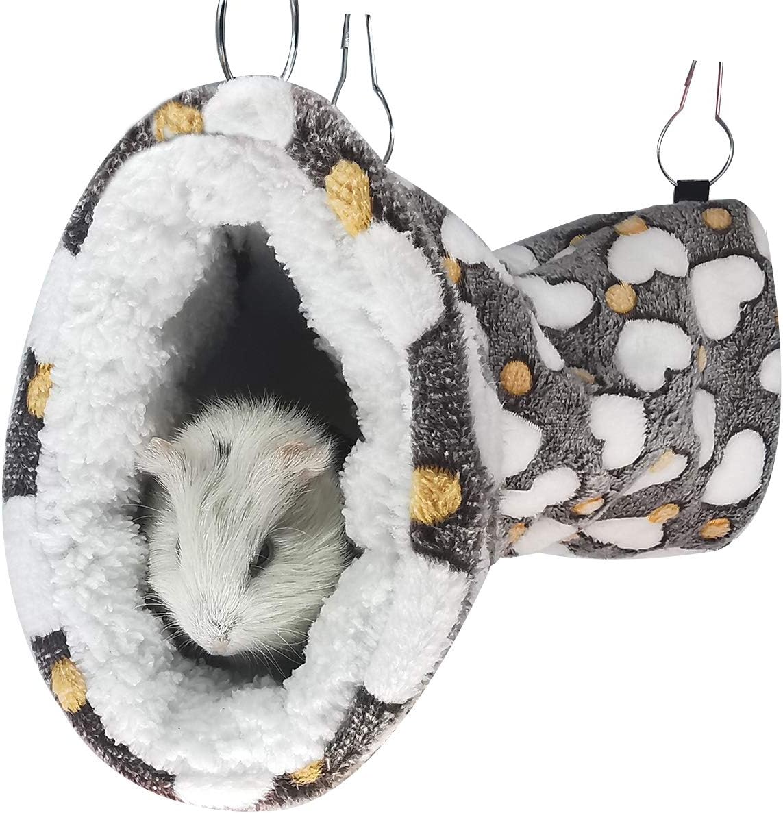 LEFTSTARER hanging tunnel for small animals front view