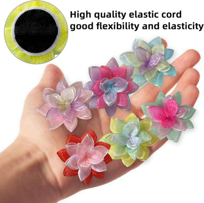 Size reference for UBQUBQ 2.36 inch pet collar flowers
