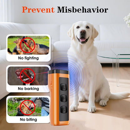 Side profile of Xiuxun dog training device with wrist strap