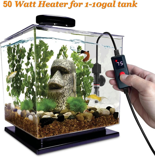 Pulaco fish tank heater quartz glass construction detail