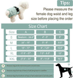Grecle female doggie diapers detailing the khaki absorbent inner mesh lining