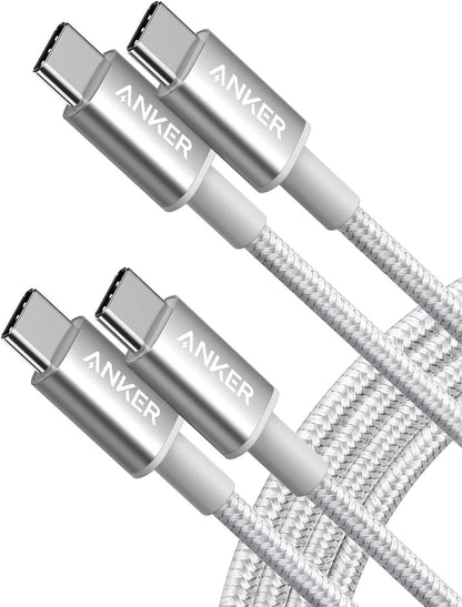 Anker fast charging power delivery cord demonstrating its five thousand bend lifespan.