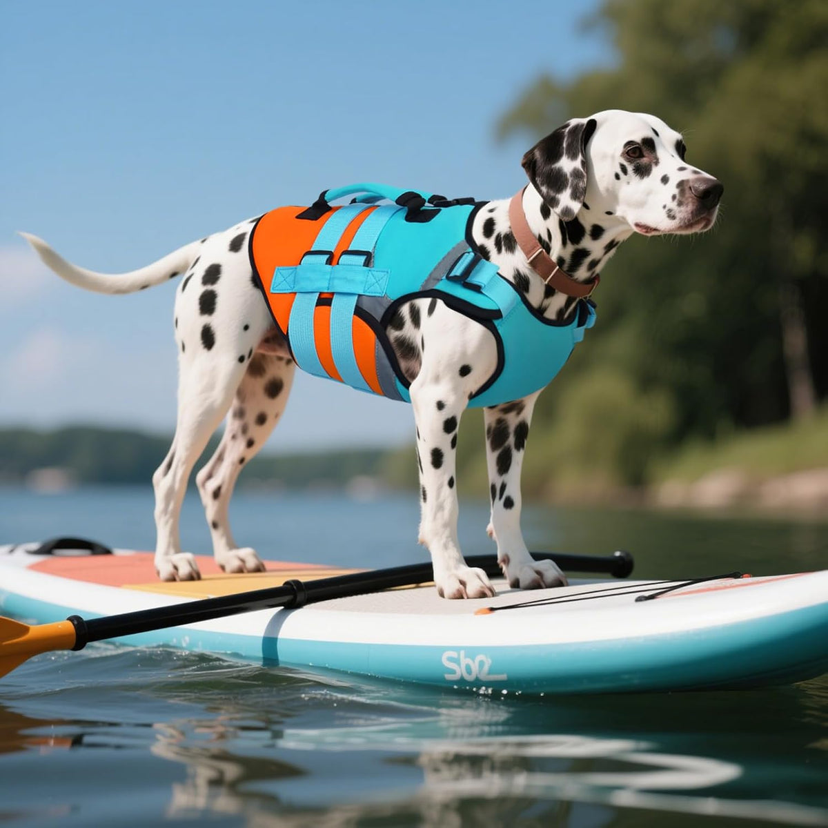 Kuoser brand pet life jacket for swimming and boating