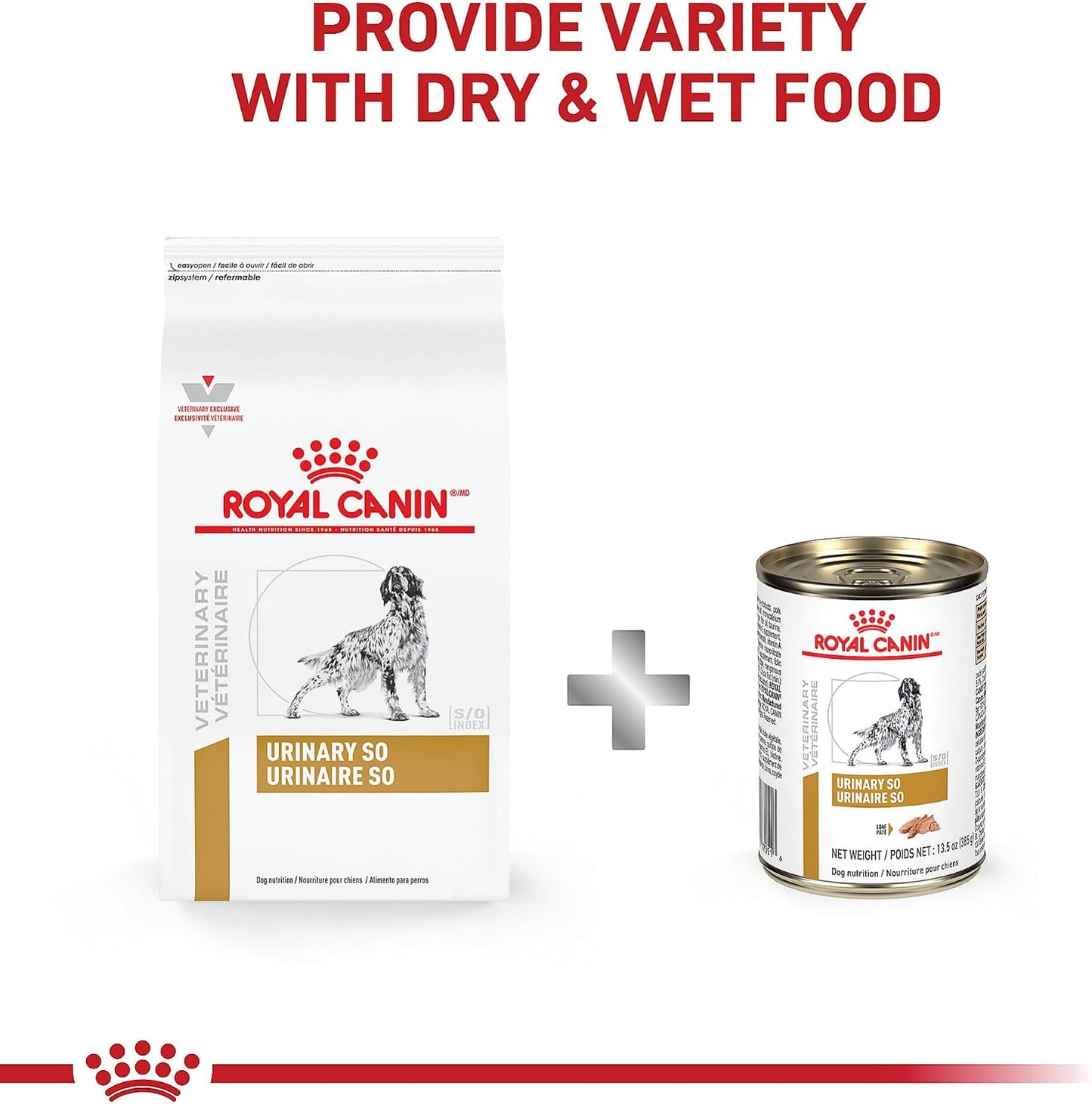 Authentic Royal Canin Urinary SO wet canned food imported for Indian pets
