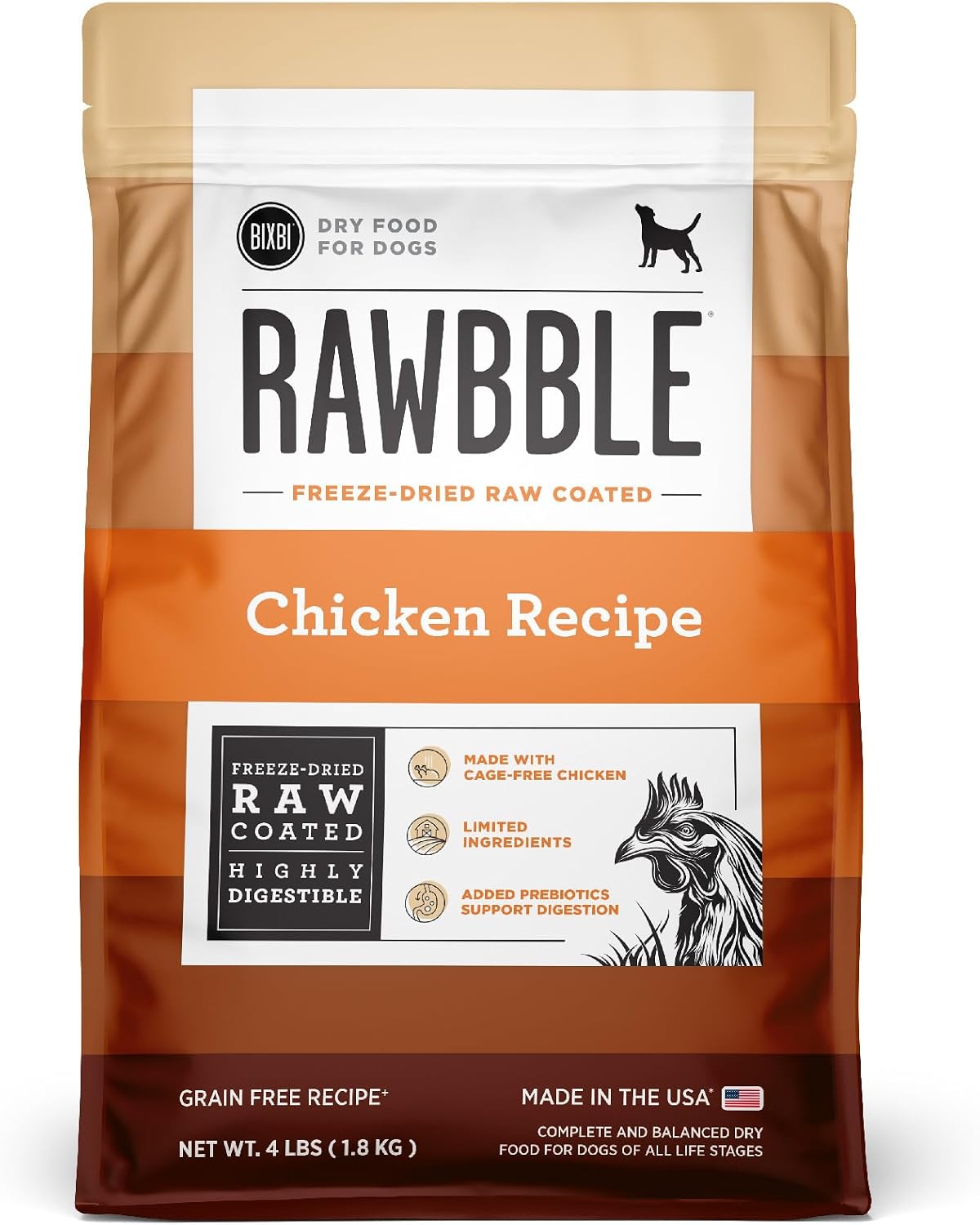 BIXBI Rawbble Freeze-Dried Raw Coated Dog Food, Lamb - Fresh Meat, No Meat Meals, Grain-Free - USA Made, 4 lbs - Image 14