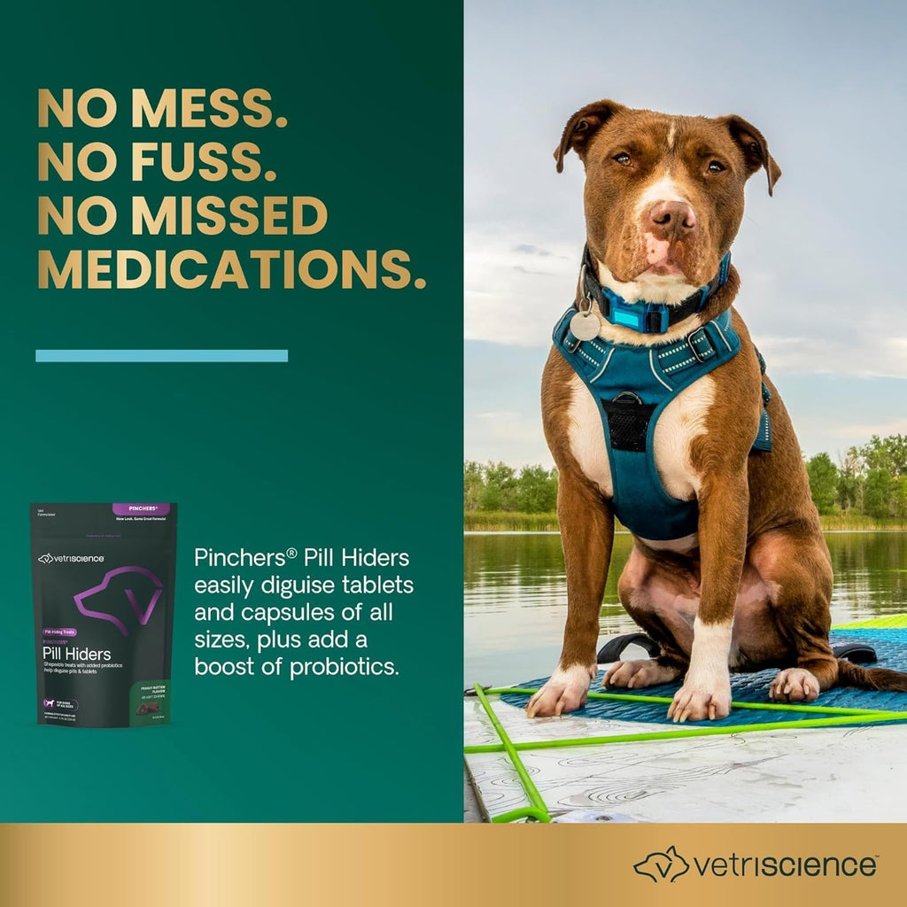 VetriScience peanut butter flavor dog pill wrap soft chews