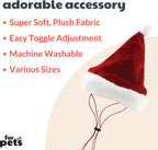 Huxley & Kent Santa hat with SnugFit toggle adjustment