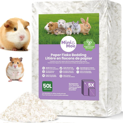 Mini&Moe Hamster Bedding 50L front packaging view
