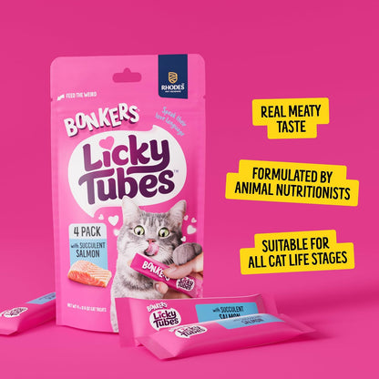 Bonkers Licky Tubes 15 count pack display