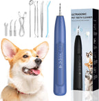 Ultrasonic Dog Plaque Remover Tool, 3 Modes Plaque and Tartar Remover for Dogs, Low Noise Sonic Dog Tartar Remover Dogs Plaque Remover with Toothbrush 2 Cleaning Head for Pet Dental Care, White - Image 9