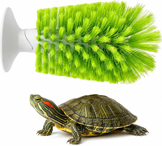 Nilioerup Turtle Scrub Brush front view for aquatic tank shell cleaning
