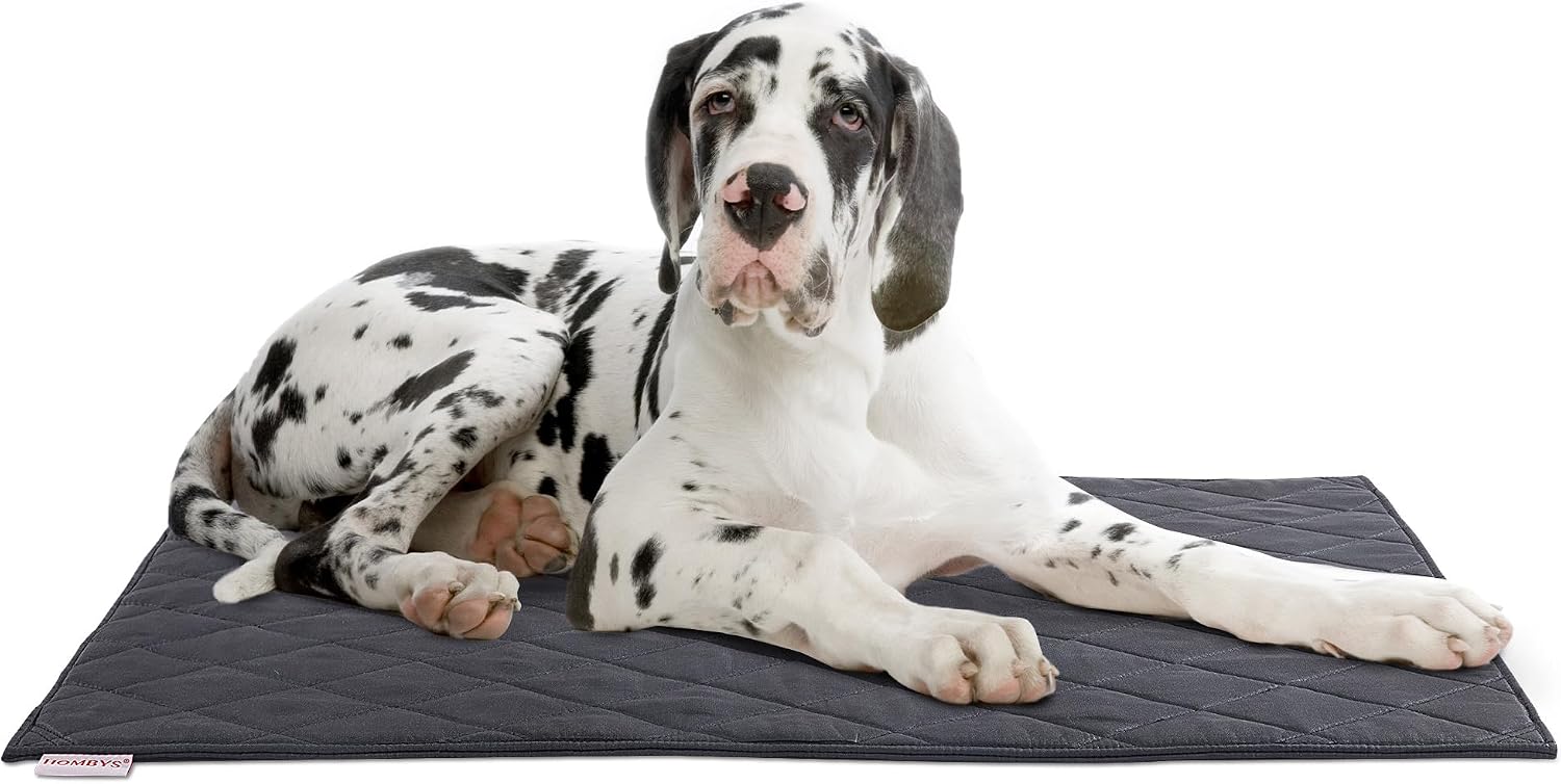 Hombys chew proof dog crate pad mat front view