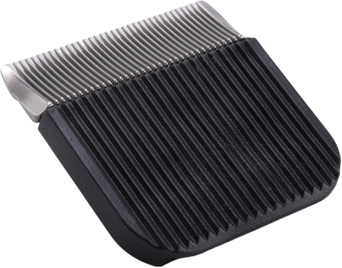 Close up view of the snap on installation slots of the Uikdjgu pet hair trimmer blade.