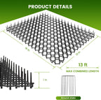 Indoor furniture protection using Ley's cat scat mat