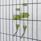 Kassiva leak proof dog crate water bottle showing the vacuum pressure seal components.