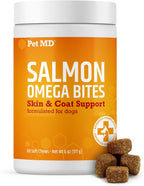 Healthy dog supplement bites for dry itchy skin and shedding care