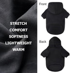 Cozy polyester fleece pet jacket for dogs weighing thirty-five to fifty-five pounds