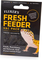 Fluker's reptile food vacuum pack side profile