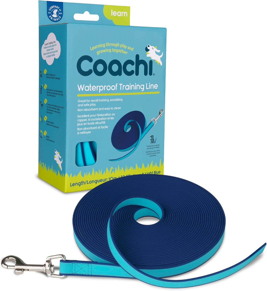 Coachi Puppy & Mini Training Line 2.5m - Toilet Training, Jumping Up, Running Off, Place Avoidance, Chewing, House Manners, Lightweight Indoor House Lead. Suitable for Puppies & Newly Acquired Dogs - Image 9
