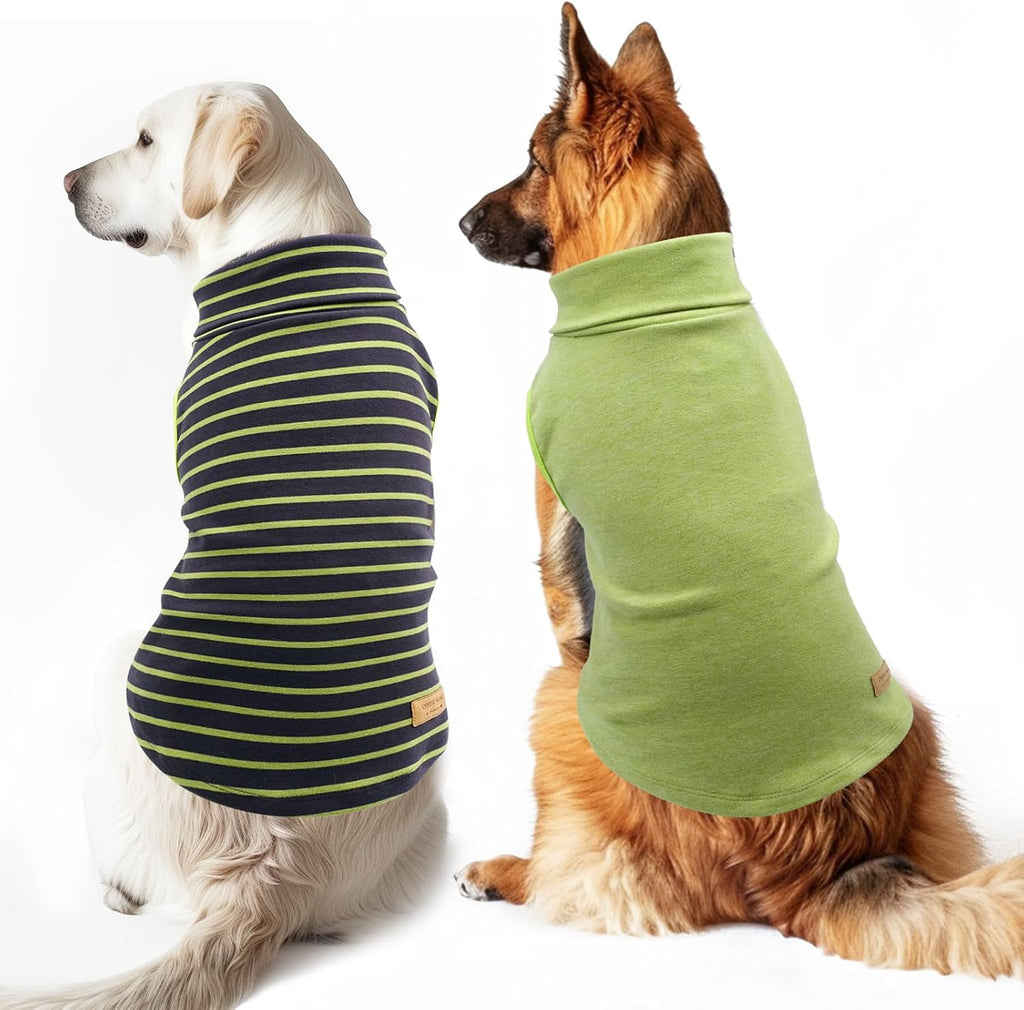Kyeese dog sweater turtleneck detail