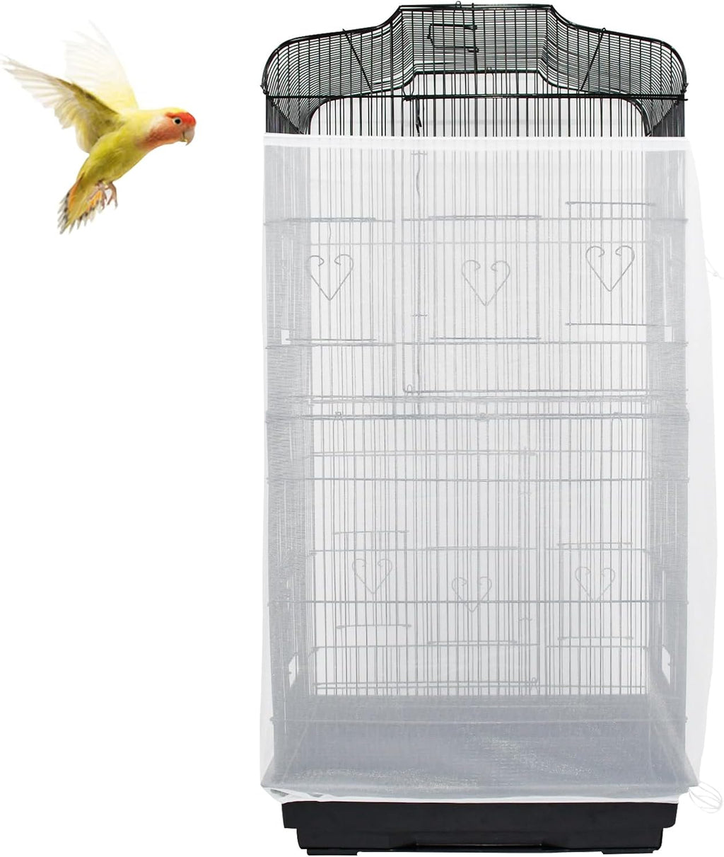ASOCEA black bird cage net skirt folded flat for storage