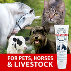 NuStock ointment for dog and horse skin disorders