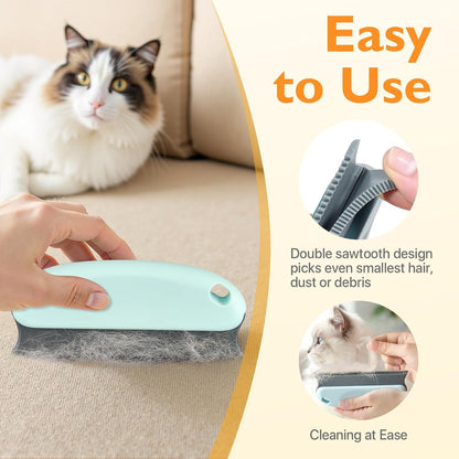 AXEGY Y-shape fabric lint scraper removing dog hair from couch