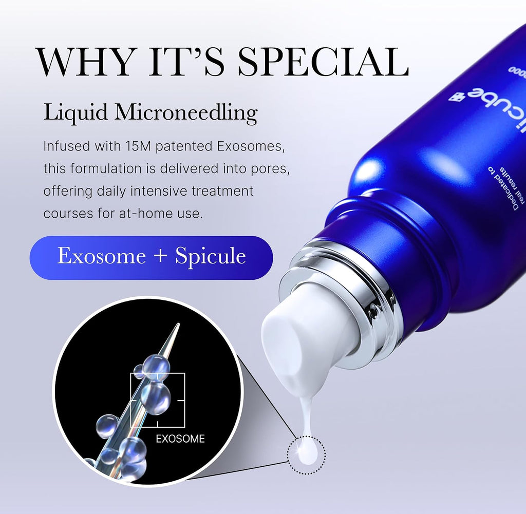 medicube Exosome Shot Zero 7,500 PPM Spicule Facial Serum For Pores & Sebum - Image 4