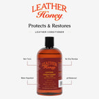 Leather Honey leather conditioner for car seats and auto interiors