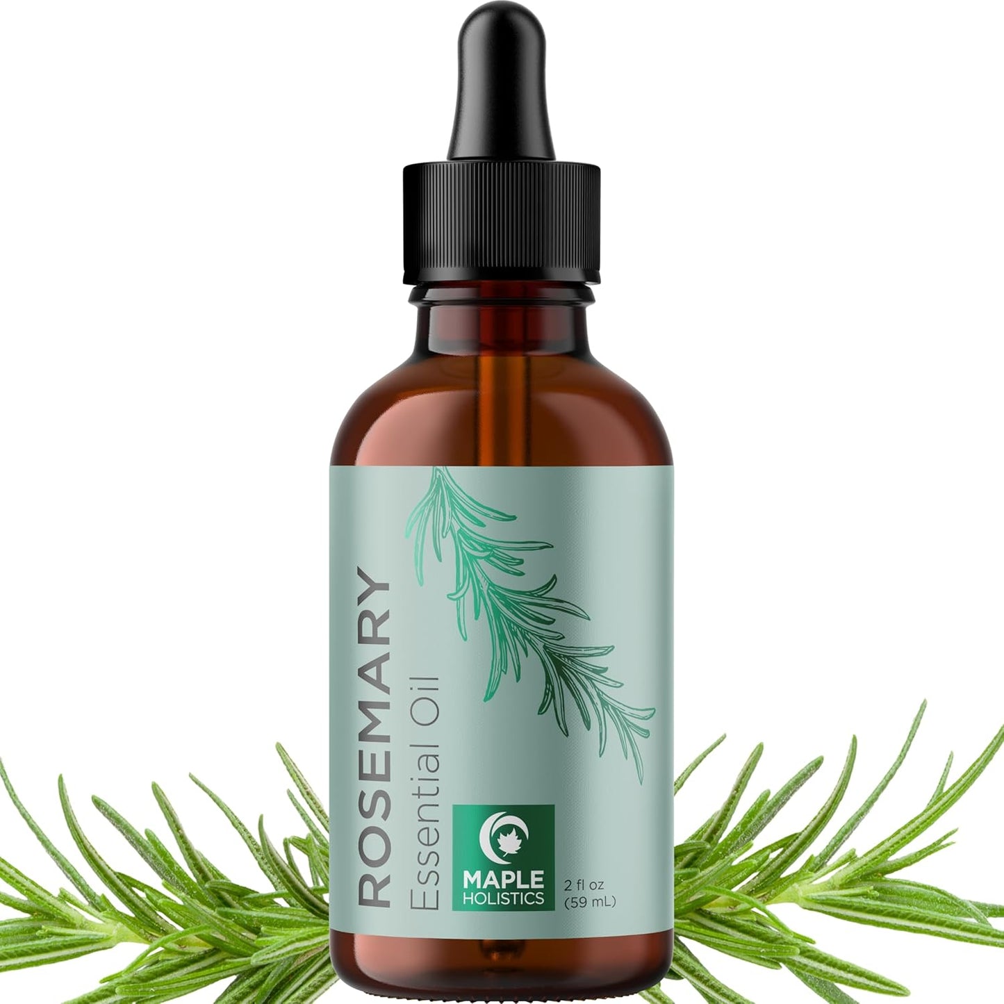 Pure Rosemary Oil for Hair Skin and Nails - 100% Pure Undiluted Rosemary Essential Oil with Dropper for Topical Uses Aromatherapy Diffusing and Home and Beauty DIYs - Vegan and Cruelty Free (1 Fl Oz) - Image 15