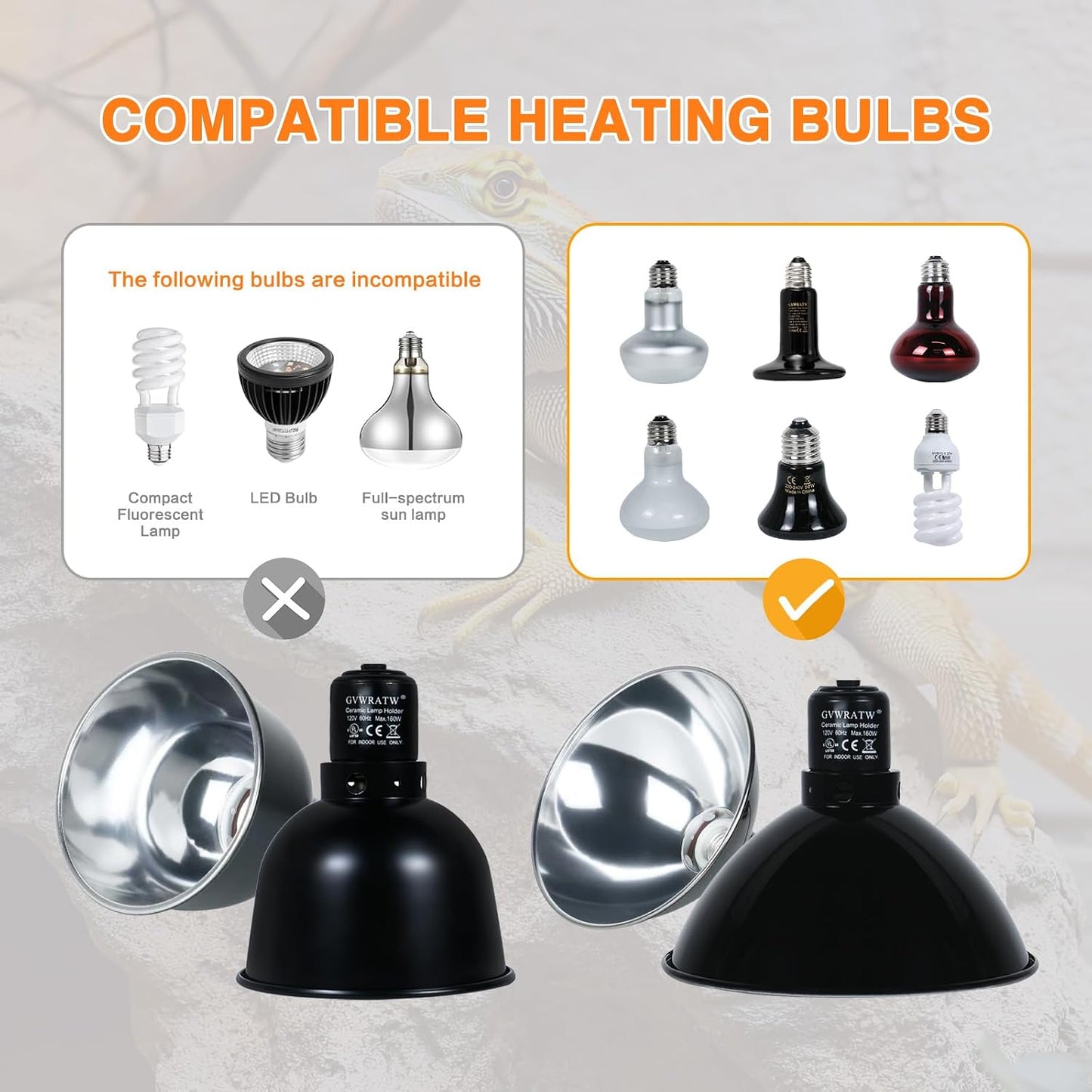 PTSCBS aluminum reflector dome equipped with a portable hanging hook for secure setup.