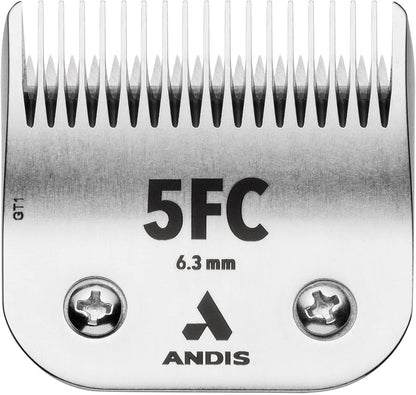 Close up of premium USA imported professional dog clipper blade for thick animal coats