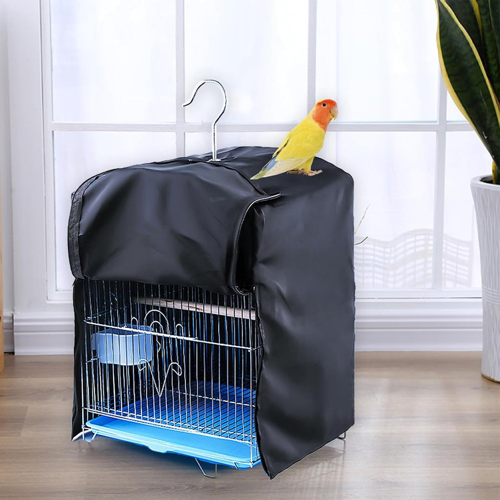Wzttdm bird cage cover fitted on small parrot cage