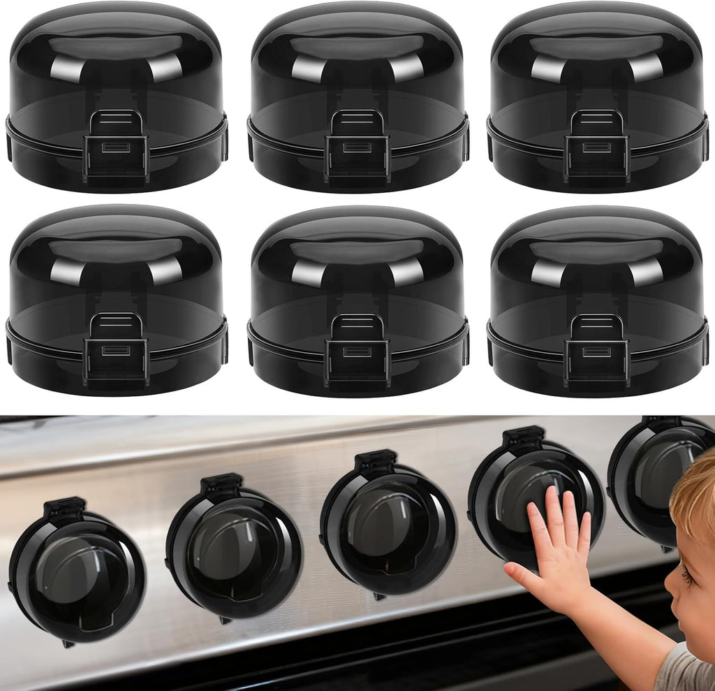 Hoigrbom stove knob safety covers 6 pack front view