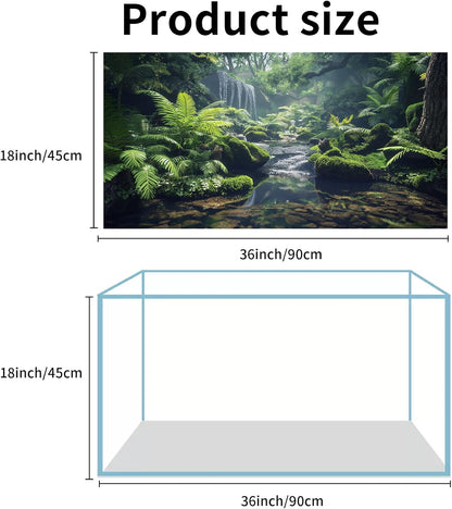 COMSUN reptile habitat backdrop pack featuring desert cactus and stone themes.