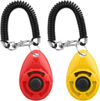 Diyife Dog Clicker for Training, 2 Pack Dog Training Clicker, Clicker Dog Training with Wrist Strap, Pet Training Clicker, Perfect for Dog Cat Puppies Behavioral Training (Blue and White) - Image 10