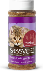 Herbsmith Sassy Cat Salmon topper packaging ingredients detail