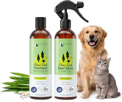 Flea Tick Protection Kit (Lavender Shampoo - Lavender Spray) - Image 10