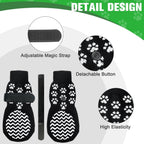 Adjustable magic tape strap feature on Expawlorer dog boots