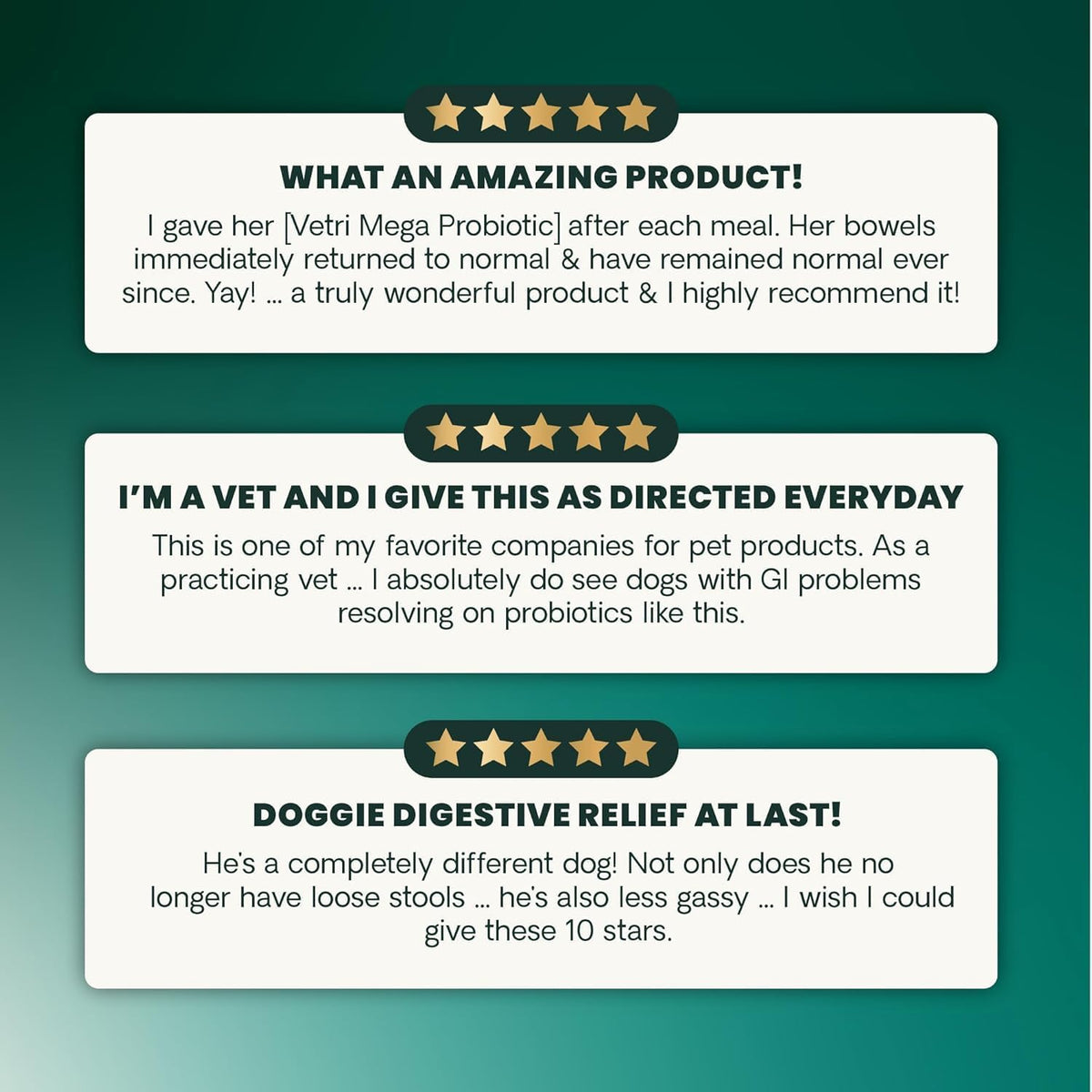 VetriScience digestive health supplement for cats and dogs
