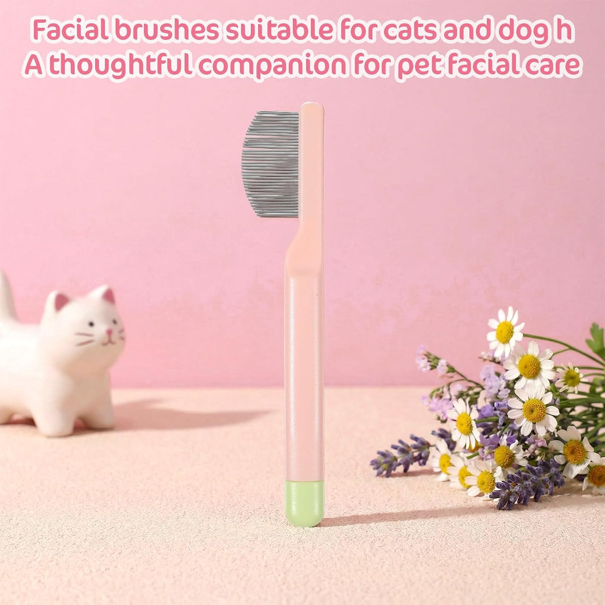 Professional pet eye comb for cleaning eye discharge