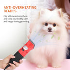 DUCKBOY electric pet grooming kit highlighting the three meter long power cable