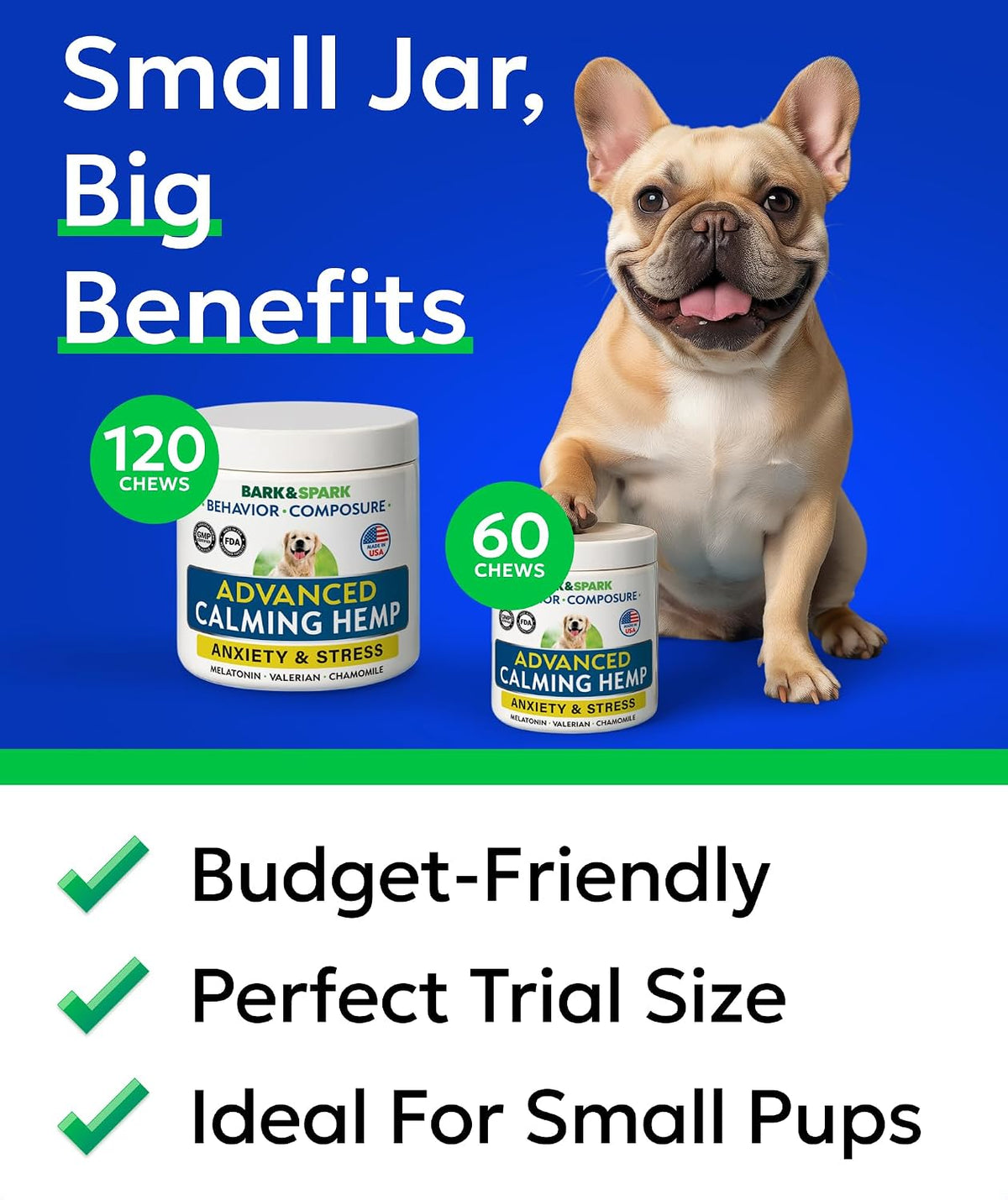 Melatonin sleep aid dog treats ingredients and benefits list