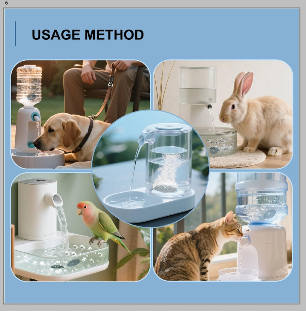 High concentration 1500PPB hydrogen water tablet pet supplement